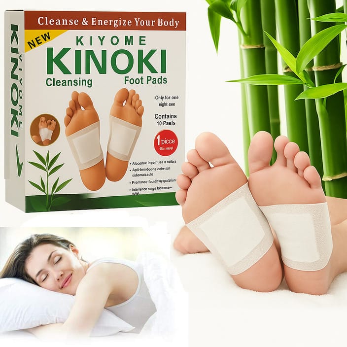 Patchs Détox pour les Pieds | Purifiez votre Corps Naturellement
