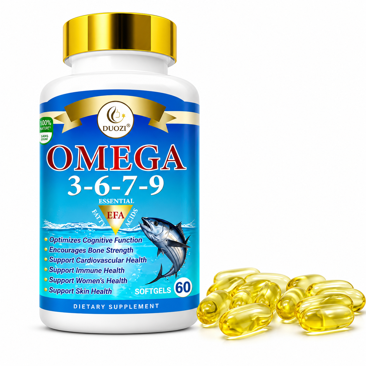 OMEGA VITALITÉ+ — Protection Cœur, Cerveau & Énergie