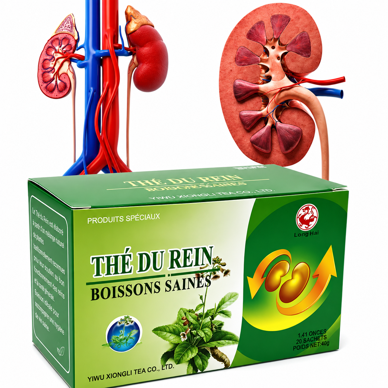 🌿 RENA VITAL™
Thé du Rein – Soutien naturel des reins & confort urinaire